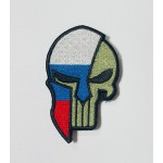 Патч Punisher RUSSIA с велкро вышивка цветной